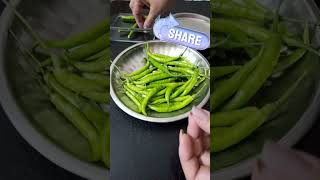 ❗Secret of Storing Green Chillies for longer❗हरी मिर्च | #kitchenhacks #kitchentips #shorts