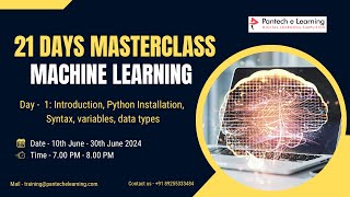 Day  01 - Introduction, Python Installation, Syntax, variables, data types