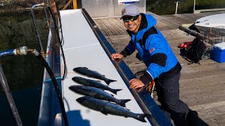 Coho Fishing at Pedder Bay!