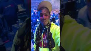 6ix9ine backstage in front of large crowd #6ix9ine #tekashi69 #tekashi #rap