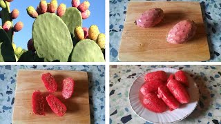 Cactus Fruit : How to cut / Ինչպես կտրել կակտուսի միրգը