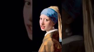 Voz masculina.Poetizable. Pintura la joven de la perla de Johannes Vermeer.