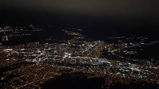 Night take-off from TBILISI 🇬🇪 | Lufthansa | Airbus A321neo