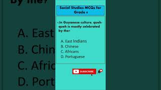 Social Studies Quiz #guyana #socialstudies  history #caribbean