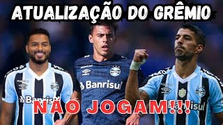 Grêmio Noticias - Atualização sobre Reinaldo, Carballo e Suárez