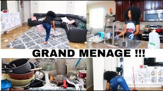 ROUTINE MÉNAGE | GRAND NETTOYAGE |CLEAN WITH ME