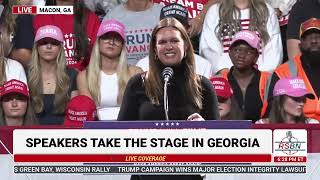 FULL SPEECH: Arkansas Governor Sarah Huckabee Sanders Delivers Remarks in Macon, GA