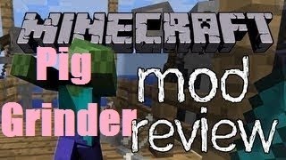 MOD REVIEW : PIG GRINDER [FLEISCHWOLF] - MINECRAFT 1.4.7 [HD/GERMAN/DEUTSCH]