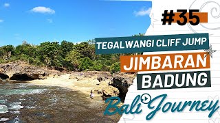 TEGALWANGI CLIFF JUMP BEACH [4K] - Bali Journey #35