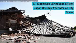 Japan Earthquake today 09/20/2017 after Mexico