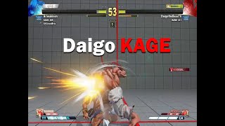 SFVAE  Daigo Umehara Kage VS Arimakinen Dhalsim