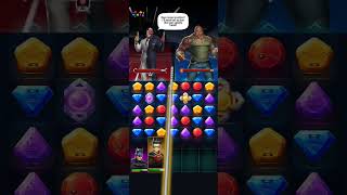 Dc heroes and villains - Tricorner yards - chapter 1 level 2 - 3 star solution #game #funny #gaming