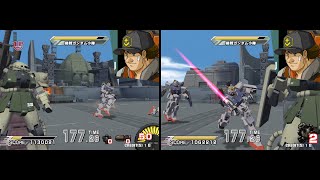 Mobile Suit Gundam: Spirits of Zeon arcade 2 player All Stages 60fps