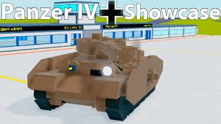 Panzer IV (Girls Und Panzer) Showcase Roblox PLane Crazy