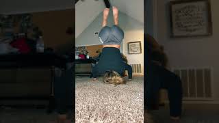 new headstand contest #shorts