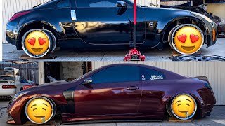 RARE JDM wheels for G35 or 350z?! Aggressive specs