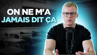 3 choses que je n'ai pas appris à l'école !