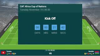 TUNISIA VS GAMBIA LIVE | 2024 AFRICA CUP OF NATIONS TODAY MATCH LIVE | GAMBIA VS TUNISIA LIVE MATCH