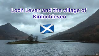 We take the high road to the village Kinlochleven and leave on the low road along Loch Leven