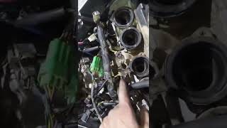 Suzuki GSX R #750 #cc #bike #wiring #problem #suzuki #gsxr750 #viralvideo #shorts #trending #real