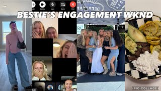 VLOG | Kayley and Caleb get engaged! Brandy haul, animal-based diet talk, surprise engagement party