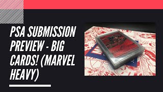 PSA Submission Preview - Marvel Universe Heavy | Sports Cards Collecting and Investing |