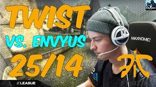 twist |fnatic| POV 1440p@60fps | 25/14 vs. EnVyUs @ ELEAGUE Major 2017