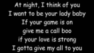 At Night I Think of You, I Want to Be Your Lady Baby -My boo Lyrics (Running Man challenge song)