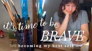 Getting out of my comfort zone! 🌼 Becoming my best self & being brave *a chatty, feel good vlog*