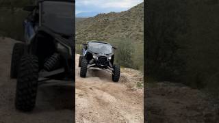 Little Rock Climb - 2023 CanAm X3 XRS #x3 #canam #polaris #offroading #desert