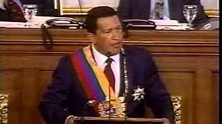 Juramentación y Discurso de Chávez en la A.N.C el 11 08 1999