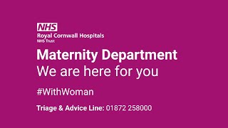 Maternity Department - We Are Here for You #WithWoman