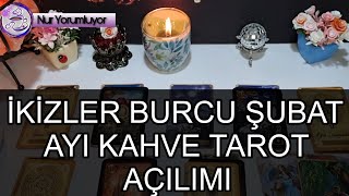 İKİZLER ❤️ YÜKSELEN ❤️ İKİZLER BURCU ŞUBAT AYI KAHVE TAROT AÇILIMI #burçyorumları