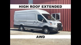 SOLD!!  2020 Ford Transit AWD Cargo, Backup Camera!