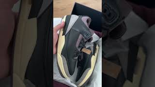 Unboxing Jordan 3 x A Ma Maniere 👏🏽🟤 #fashion #streetwear #nike #unboxing #viralshort #jordan3