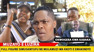 Ngenda Kuzayo Mc Chumi e Luzira #Full Figure Takiliza Kkoti Byeyasaze Mu Musango, Speech Ya #Kabaka