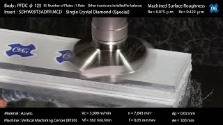 High-speed and High-quality Machining of Acrylic