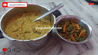 Saturday Special/Millet Lunch/குதிரைவாலி சாம்பார் சாதம்/Millet Sambar Rice/#gangaiherbalkitchen