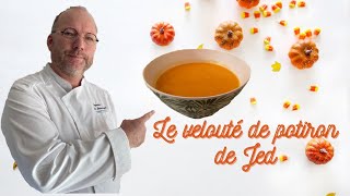 La recette du velouté de potiron ou soupe de potiron facile et rapide à réaliser