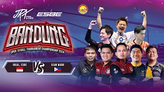 FULL MATCH Bandung Open 10-Ball Tournament 2024 Irsal - Erbe vs Sean Mark - Tiger