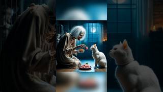 a lone kitten is taken over by zombies will the cat be eaten #ai #cats #zombie #sadcat