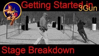 Getting Started in 3 Gun, Stage Breakdown, Stage Description, How do I break down a 3 gun stage