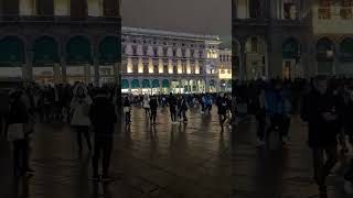 MILAN Piazza DUOMO 2023#Shorts#trending#ytshorts#youtubeshorts#