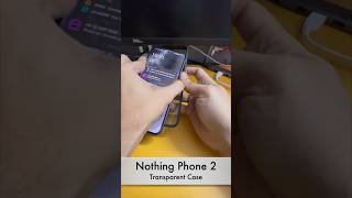 Nothing phone 2 back transparent case by The Gift Cart