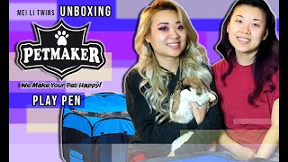 Mei Li Twins Unboxing Playmaker Play Pen