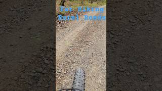 Climbing loose gravel I lost control and came off my Fat Bike.  FAT BIKING RURAL ROADS!