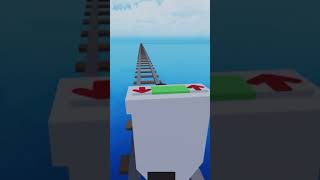 Am riding on a toilet cart (Roblox Cart game)