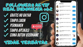 REAL BERTAMBAH! Cara Menambah Followers Instagram Gratis Indonesia Aktif Terbaru