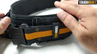 Cinto TOUGHBUILT TB-CT-41B (Padded Belt Heavy Duty Buckle)