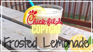 Frosted Lemonade | Tastes JUST LIKE Chick-Fil-A (COPYCAT Recipe)